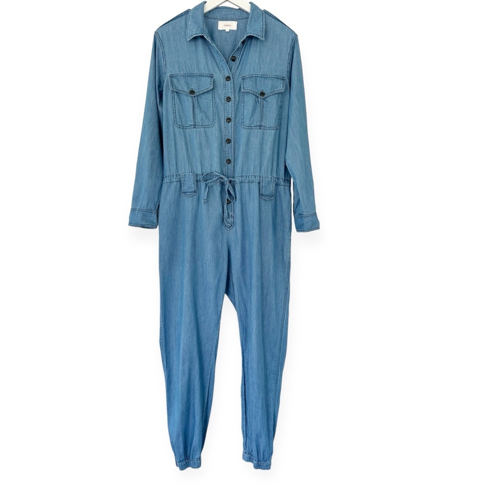 XiRENA • Wyat Chambray Jumpsuit